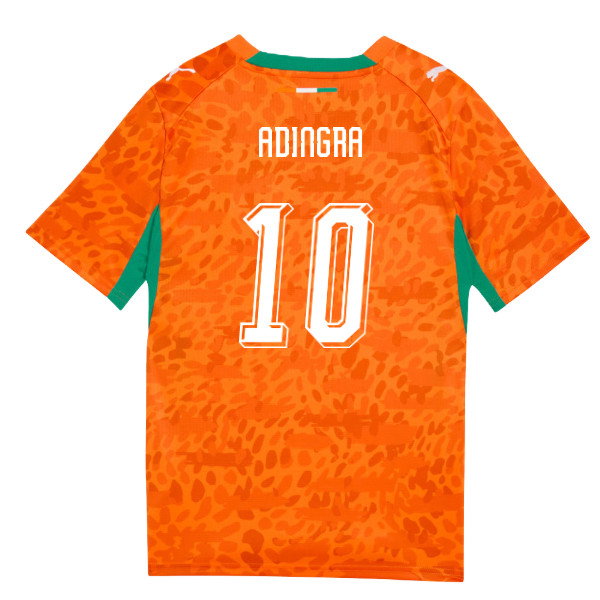 2026-2027 Ivory Coast Home Shirt (Kids) (Adingra 10)-SoccerKits Hub | Buy Soccer Jerseys Online